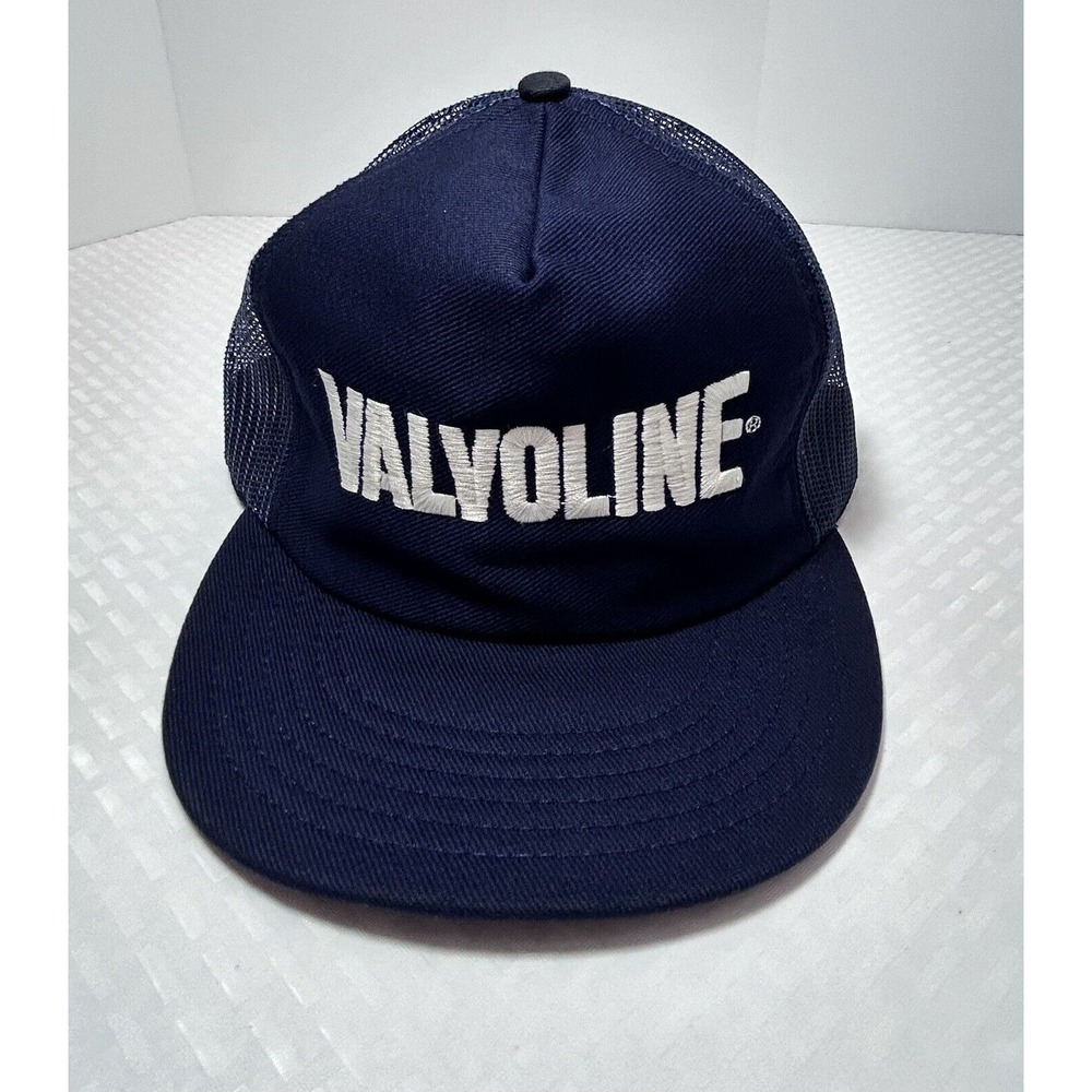Vintage Valvoline‎ Hat 80s 90s NASCAR Racing Snapback Trucker Cap